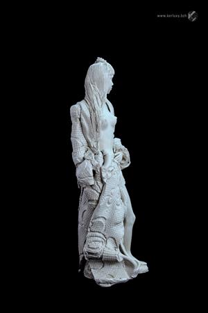 argile - sculpture - Libertine - Mylène La Sculptrice)