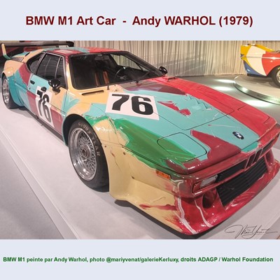 The BMW M1 by Andy WARHOL