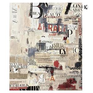 POP ART painting - painting - The Words on your Lips - Giboni Christine)