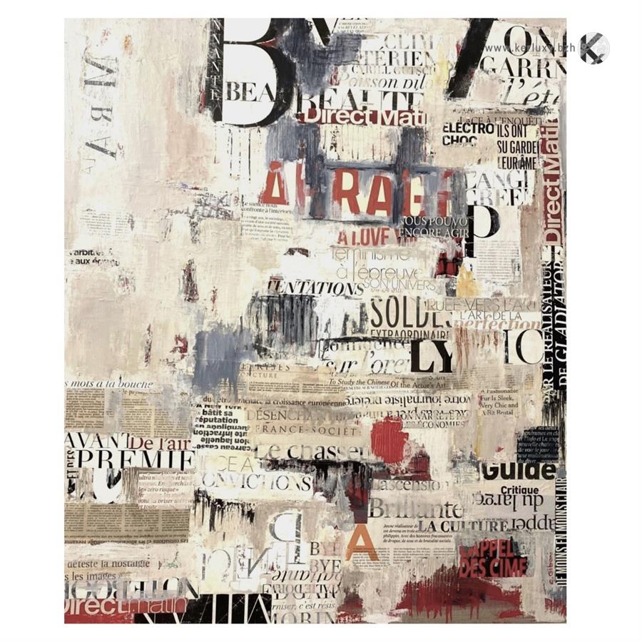painting - The Words on your Lips - Giboni Christine