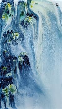 painting - Water flowers - Marief
