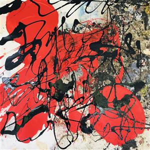  ABSTRACT - painting - Tao Tse Toung No2 - Paugam Daniel)