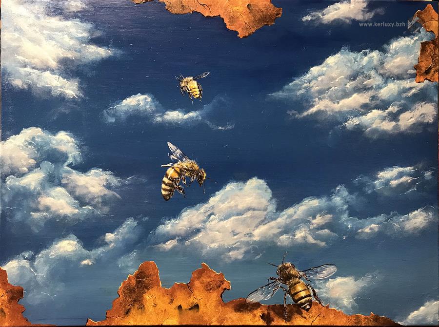 painting - Earth and Sky - Le Tutour Nicolas