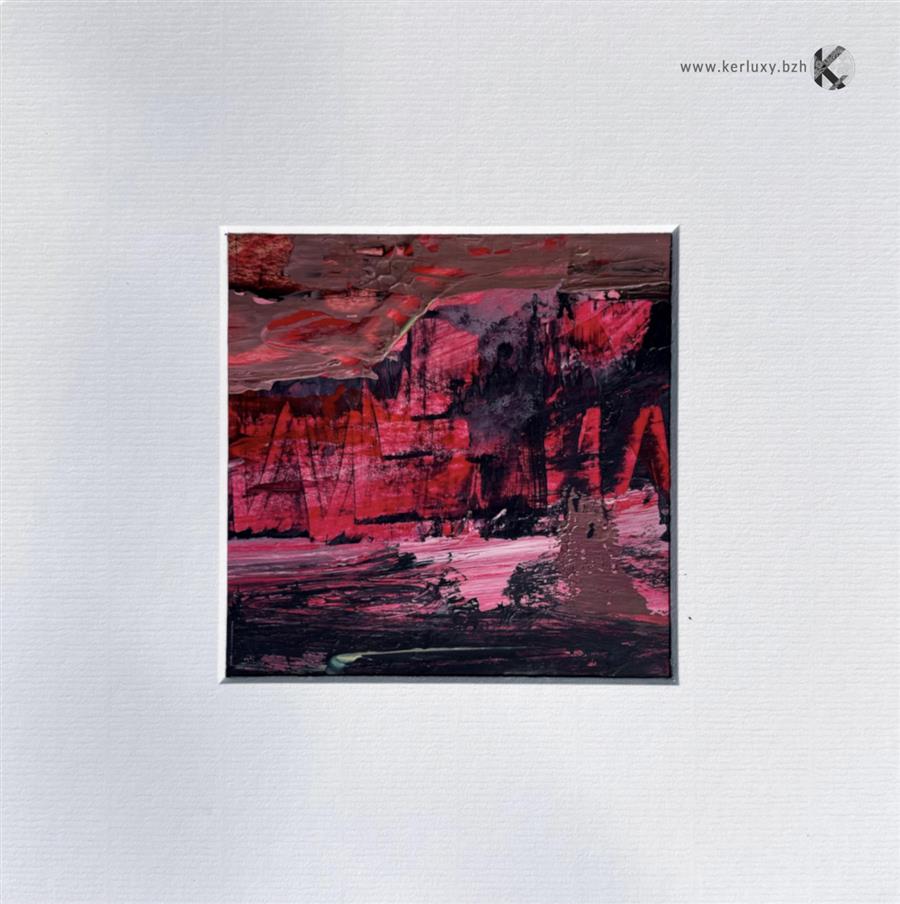 peinture - La Nuit dressée - Giboni Christine