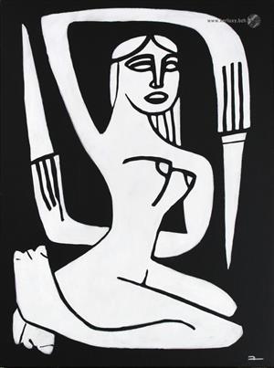 Noir et Blanc - Vénus blanche aux couteaux - Musso Alexandre)