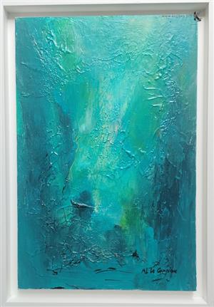  ABSTRACT - painting - In the depths  - Le Campion M-L)