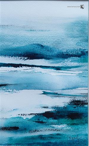  ABSTRACT - painting - Ocean 2 - Marief)