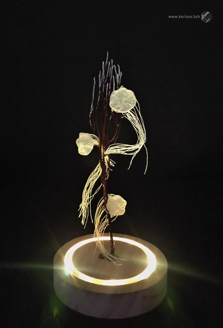 Sculpture - Danse des Méduses - Heollene Créations Broderie d'art