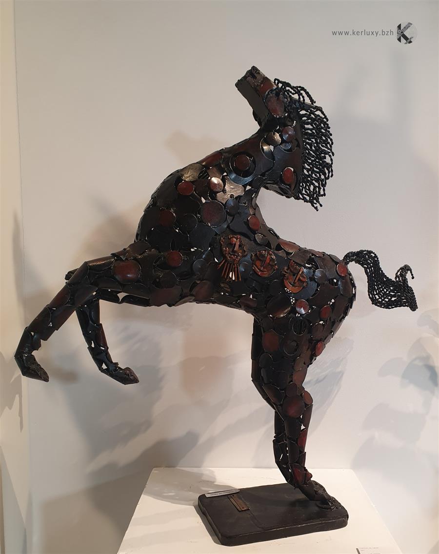 sculpture - Trojan Horse - Stanko Kristic