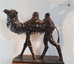 metal - sculpture - The Camel - Stanko Kristic)