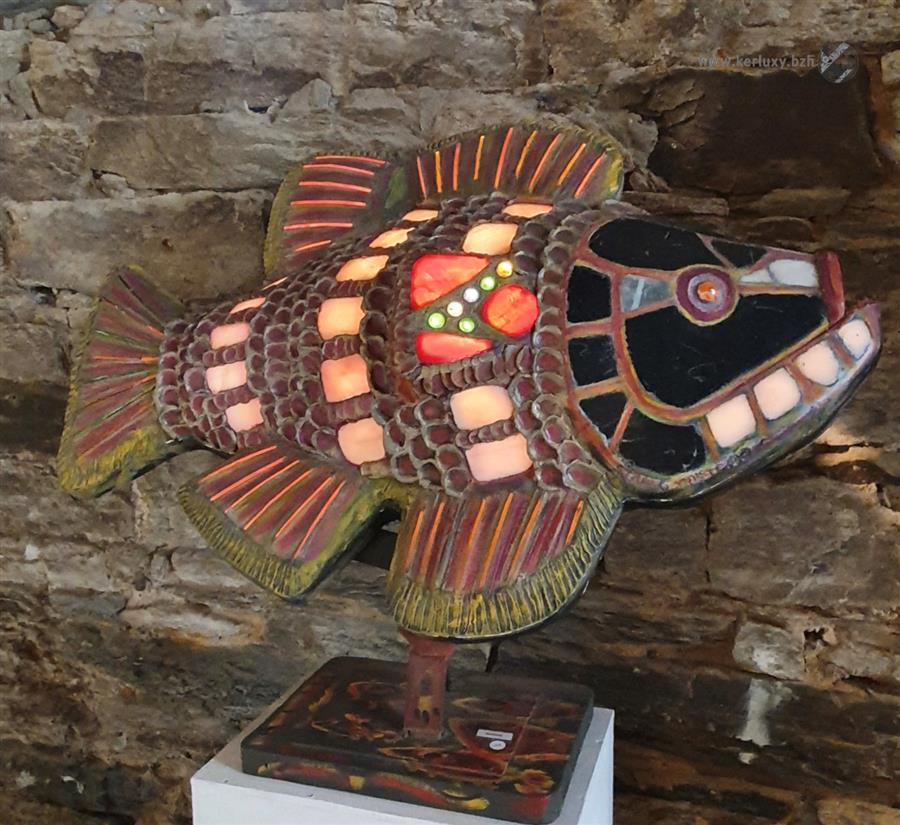 sculpture - Poisson rouge - Stanko Kristic