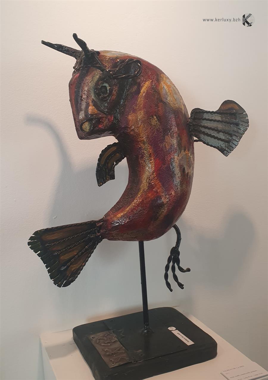 sculpture - Bull from the sea - Stanko Kristic