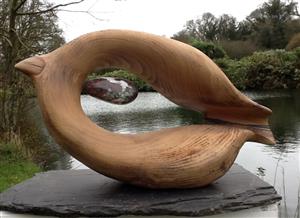 wood - sculpture - Germ - Talek Chañ Klaod)