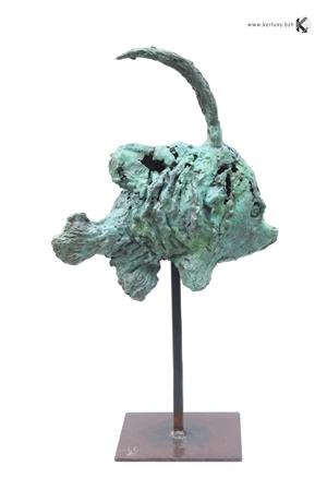 Sculpture - The Abyssal Fish - Weber Guibal Adeline)