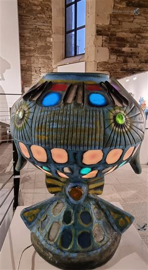 mosaic - sculpture - The Alien from the Moon - Stanko Kristic)