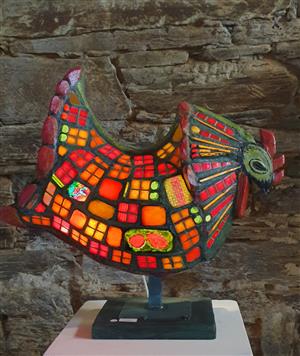 sculpture - La Poule - Stanko Kristic)