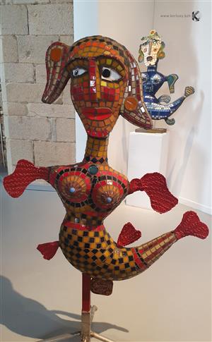 mosaic - sculpture - The Mermaid - Stanko Kristic)