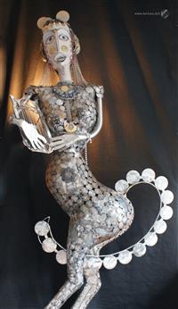 sculpture - La Centauresse à la Lyre - Stanko Kristic