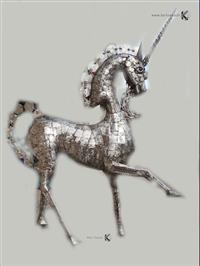 sculpture - La Licorne - Stanko Kristic