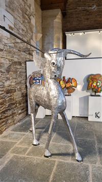 sculpture - Winged bull - Stanko Kristic