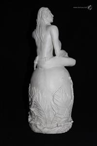 sculpture - Adûnakhôr, le Seigneur de l'Ouest - Mylène La Sculptrice