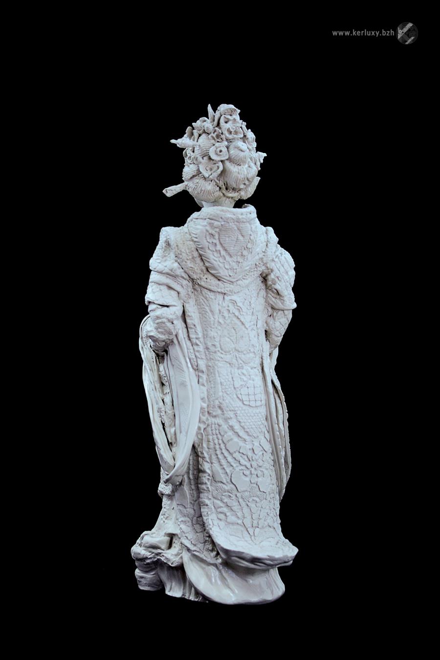 sculpture - Empress Hanfu - Mylène La Sculptrice