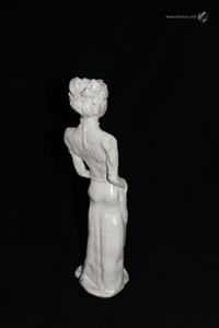 sculpture - Lady 1900 au chignon - Mylène La Sculptrice