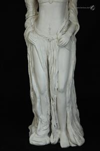sculpture - Sylvine,  l'Elfe à la chevelure divine - Mylène La Sculptrice