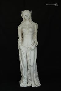 sculpture - Sylvine,  the elf with divine hair - Mylène La Sculptrice