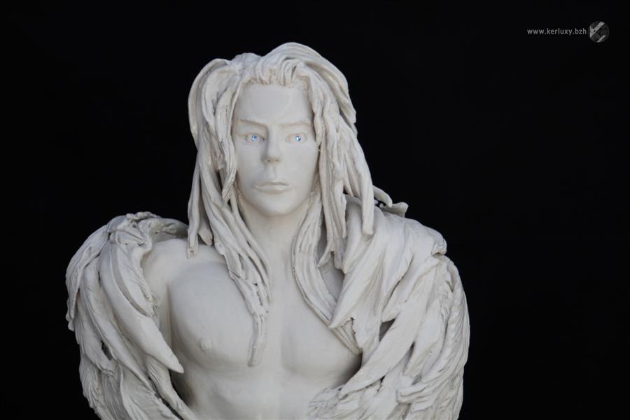 Sculpture - Thorondor, Roi des Aigles - Mylène La Sculptrice